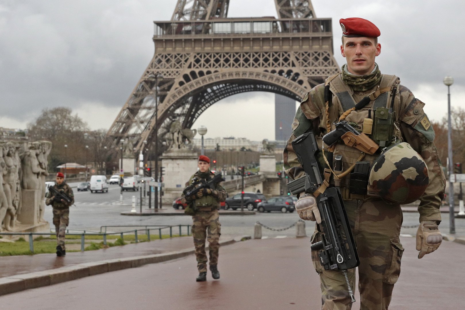 French authorities have detained four Pakistanis suspected of links A terrorist attack