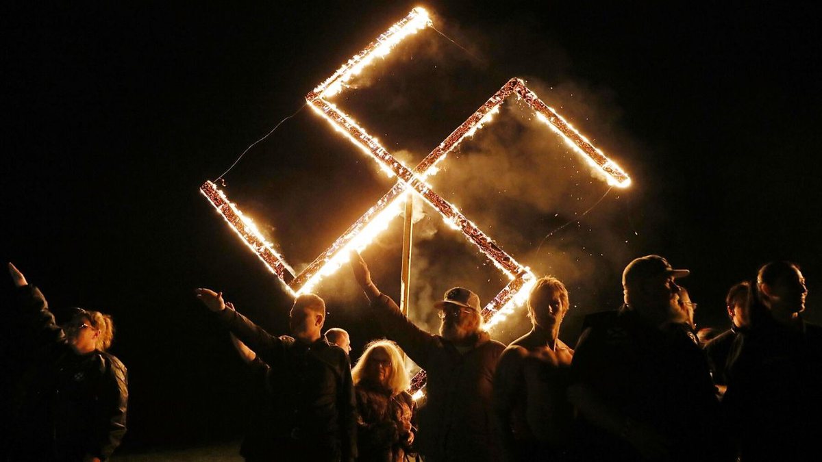 A swastika symbol was found in a parliament building in Berlin.