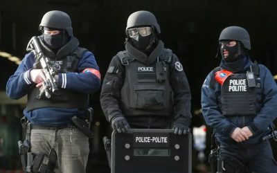 Counter terrorism raids in Belgium