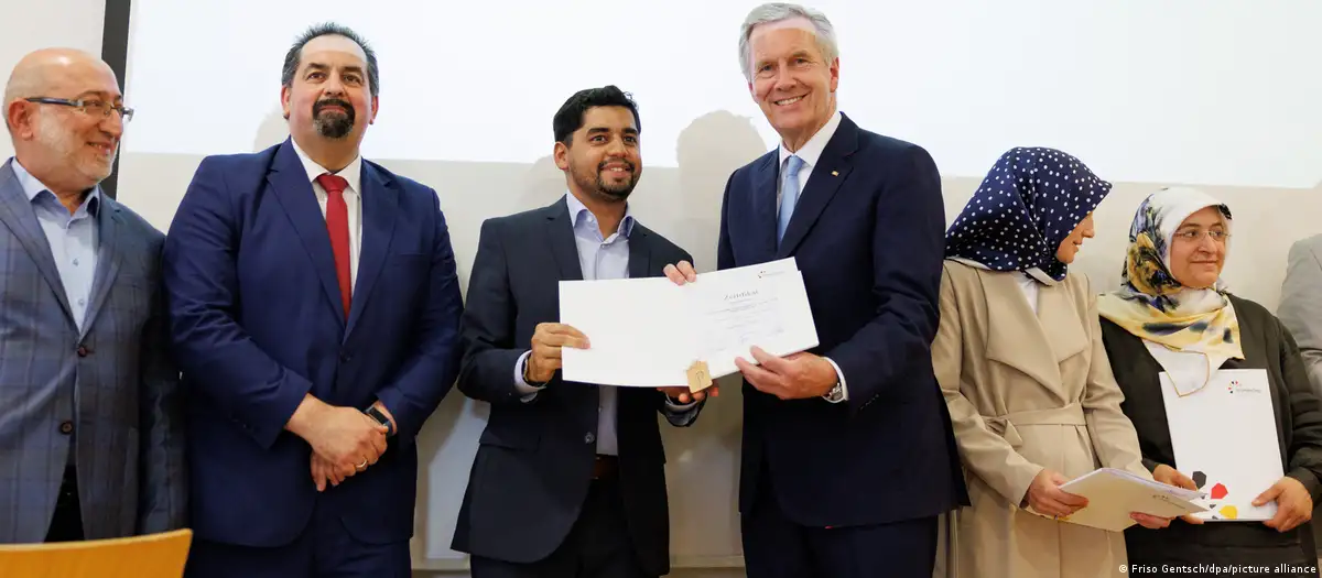 Germany's first cohort of locally trained imams graduates